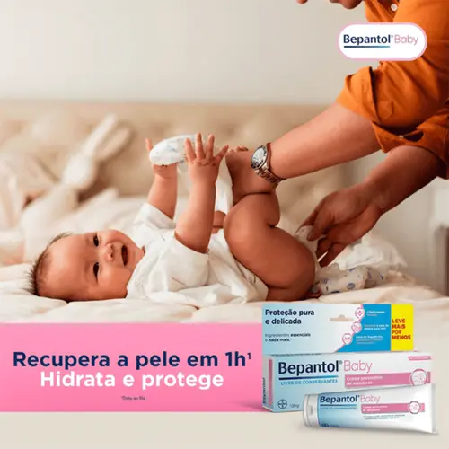 Kit Creme Antiassaduras Bepantol Baby 120g 2 Unidades