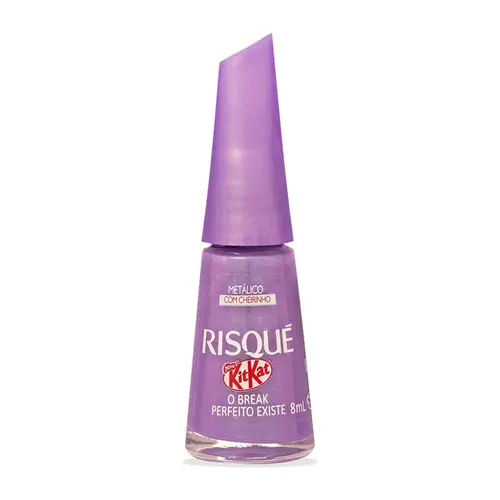 Esmalte Risqué & KitKat O Break Perfeito Existe Metálico 8ml