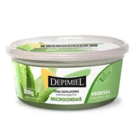 Cera Depilatória Depimiel Vegetal para Micro-ondas 200g