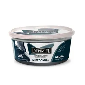 Cera Depilatória Depimiel Lama Negra para Micro-ondas 200g