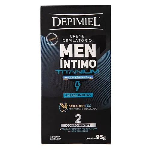 Creme Depilatório Depimiel Men Íntimo 95g