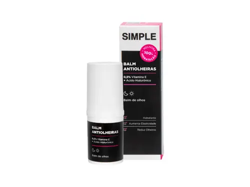 Balm Antiolheiras Simple Organic Stick 12g