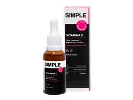 Ultra Sérum Facial Simple Organic Vitamina C 10% 30ml