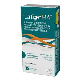 Colágeno Cartigen HA com 30 Comprimidos