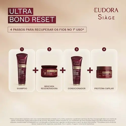 Shampoo Eudora Siàge Ultra Bond Reset 250ml