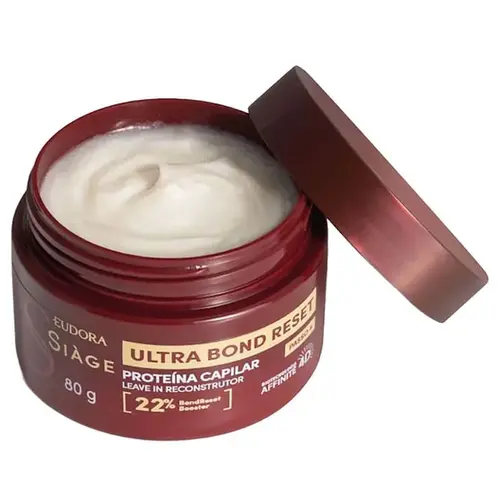 Leave-In Reconstrutor Eudora Siàge Ultra Bond Reset Proteína Capilar 80g