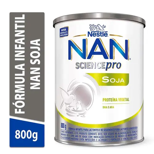 Formula Infantil NAN SciencePro Soja 800g