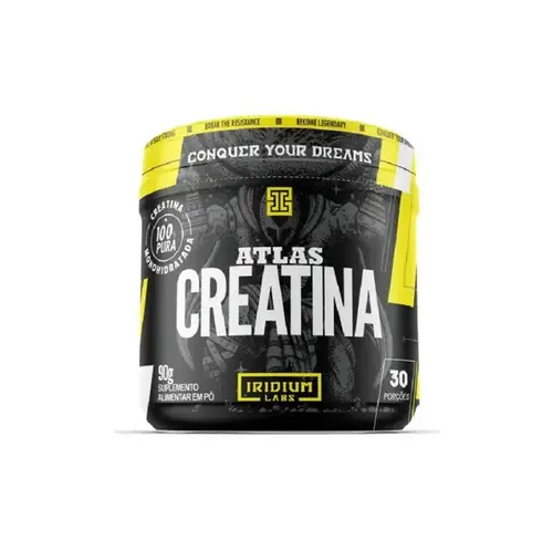 Creatina Atlas 100% Pura Iridium Labs 90g