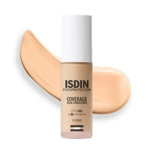 Protetor Solar Facial ISDIN Coverage 1.0 Pearl FPS60 30g