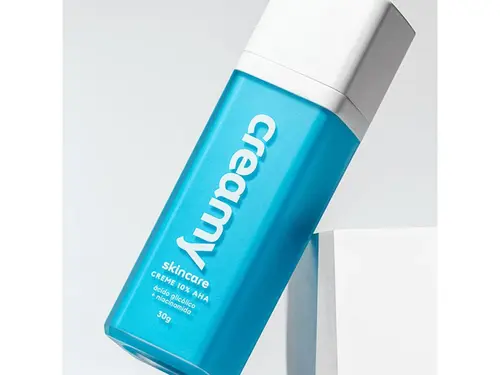 Creme Facial Creamy Skincare 10% AHA Ácido Glicólico + Niacinamida 30g