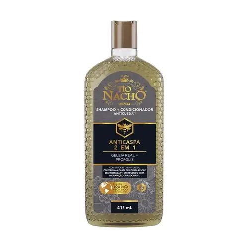 Shampoo Tio Nacho Anticaspa 2 em 1 415ml