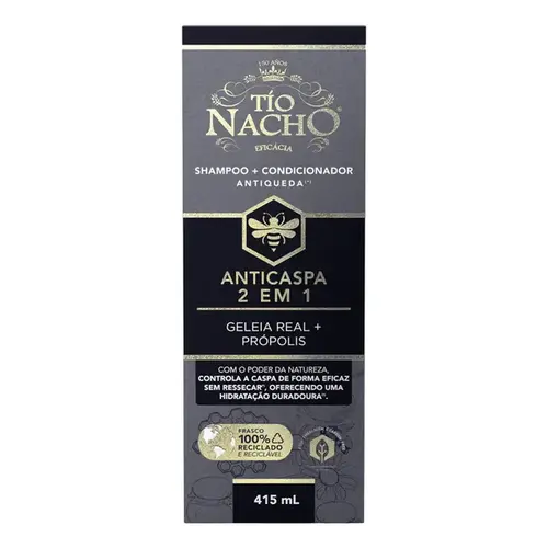 Shampoo Tio Nacho Anticaspa 2 em 1 415ml