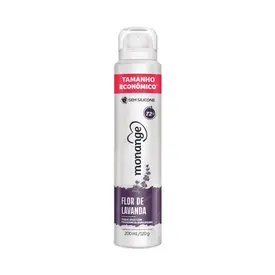 Desodorante Feminino Monange Flor de Lavanda Aerossol 200ml