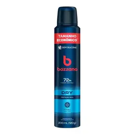 Desodorante Masculino Bozzano Dry 72h Aerossol 200ml