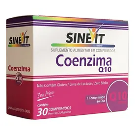Coenzima Q10 100mg Sinevit 30 Cápsulas