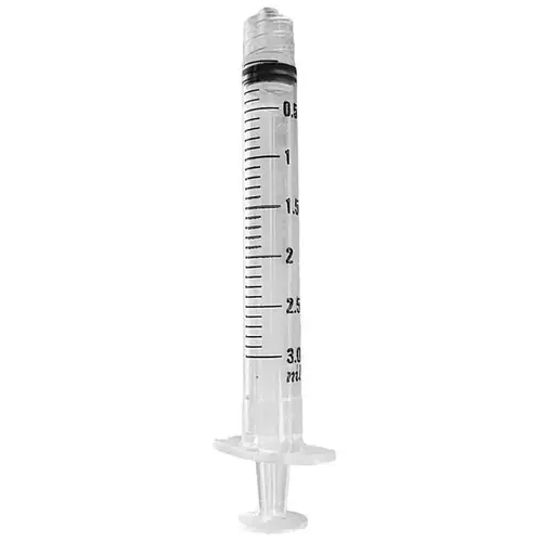 Seringa BD 3mL Luer Lock sem Agulha