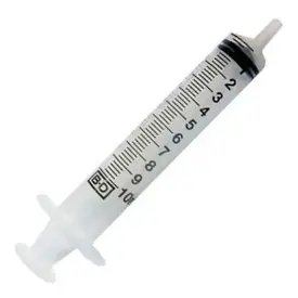 Seringa BD 10ml Luer Lock sem Agulha