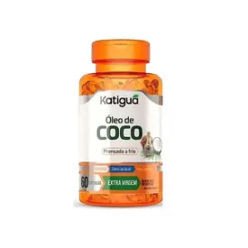 Óleo de Coco Katiguá 60 Cápsulas