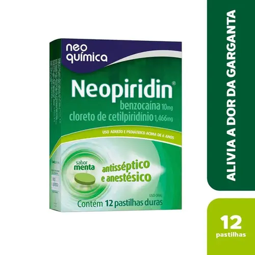 Neopiridin 12 Comprimidos Neo Química
