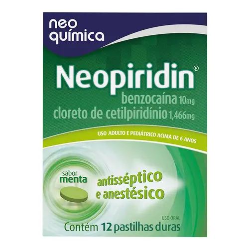 Neopiridin 12 Comprimidos Neo Química