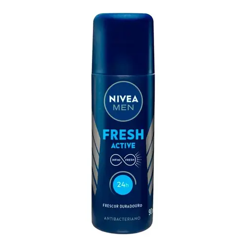 Desodorante Nivea Men Fresh Active Spray Masculino 90ml