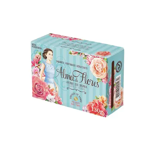 Sabonete Alma de Flores Herbal 130g