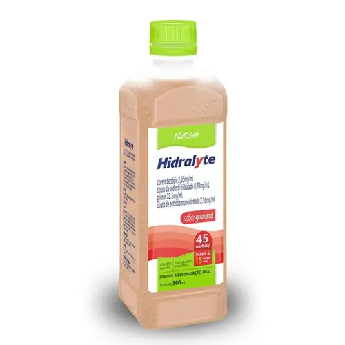 Hidralyte - Sabor Guaraná 500ml - Natulab