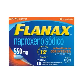 Flanax 550mg 10 Comprimidos