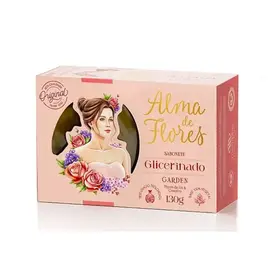 Sabonete em Barra Glicerinado Alma de Flores Garden 130g