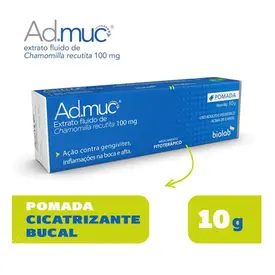 AD-Muc 100mg/g - Pomada com 10g