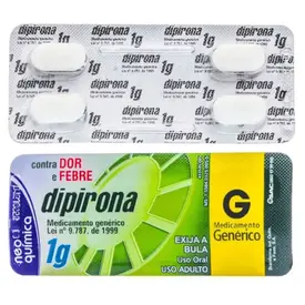 Dipirona Monoidratada 1g - 4 Comprimidos - Neo Química - Genérico