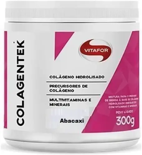 Colagentek Abacaxi Pote 300g - Vitafor