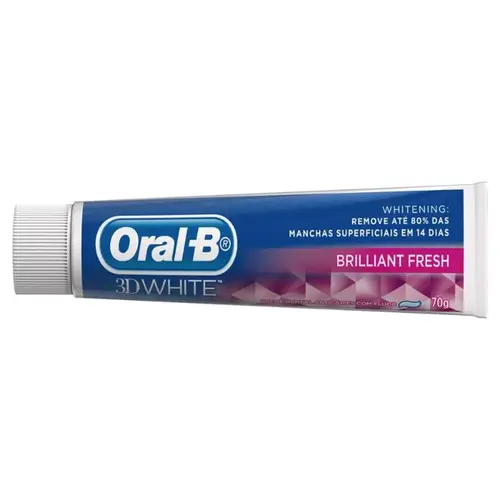 Creme Dental Oral-B 3D White Brilliant Fresh 140g