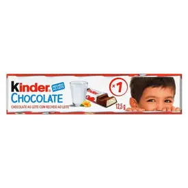 Chocolate Kinder Chocolate Mini Barra Individual 12,5g