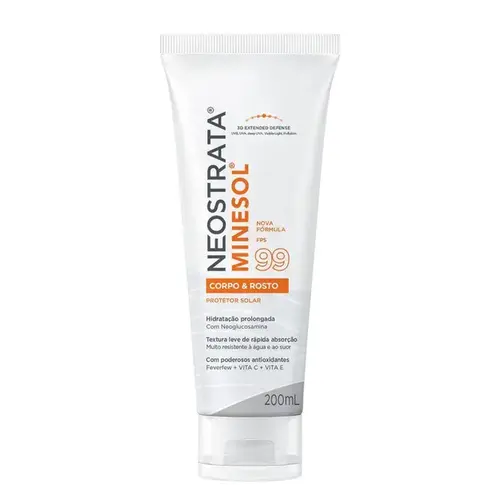 Protetor Solar NeoStrata Minesol Corpo e Rosto FPS99 200ml
