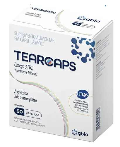 Suplemento Alimentar Tearcaps 60 Cápsulas