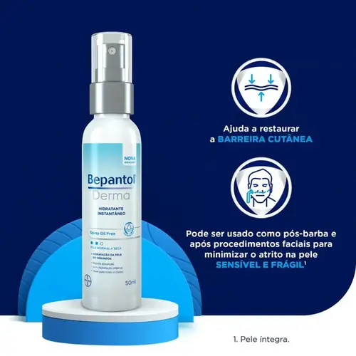 Bepantol Derma Solução Spray Hidratante Instantâneo 50ml