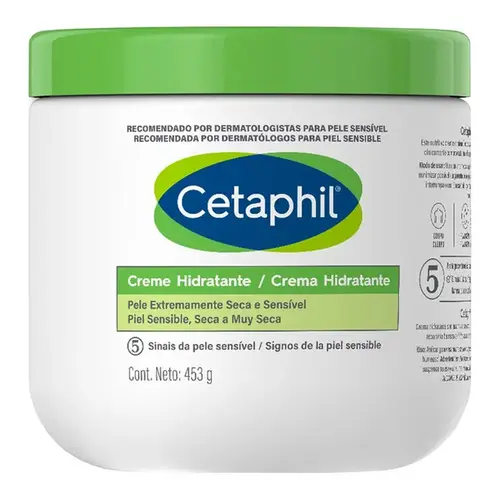 Creme Hidratante Corporal Cetaphil Pele Extremamente Seca e Sensível 453g