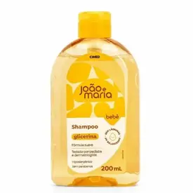Shampoo Infantil João e Maria Bebê Glicerina Cimed 200ml