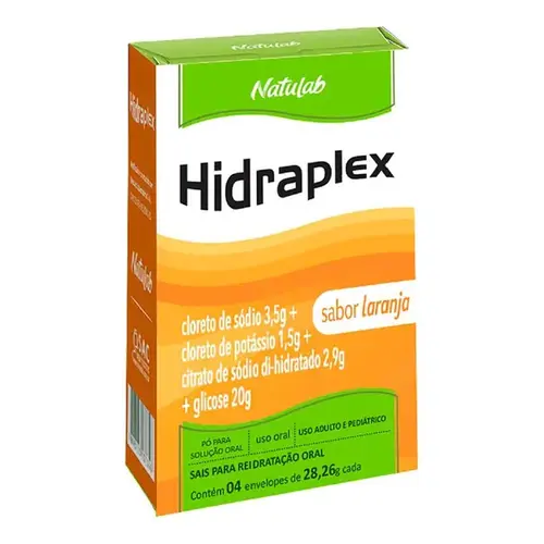 Hidraplex Po Laranja 4 Envelopes