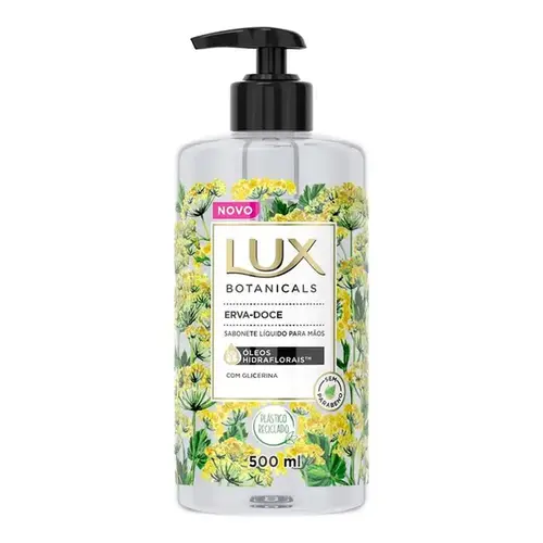 Sabonete Líquido para Mãos Lux Botanicals Erva Doce 500ml