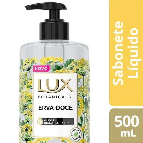 Sabonete Líquido para Mãos Lux Botanicals Erva Doce 500ml