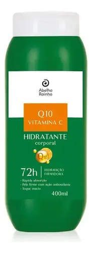 Hidratante Corporal Q10 Vitamina C Abelha Rainha 400ml