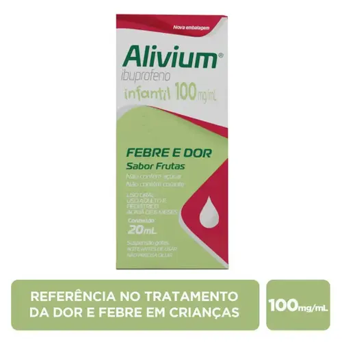 Alivium Infantil - Ibuprofeno 100mg/ml Gotas 20ml