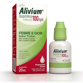 Alivium Infantil - Ibuprofeno 100mg/ml Gotas 20ml
