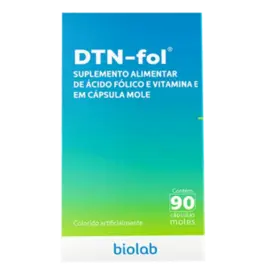 DTN-Fol 400mcg + 10mg - 90 Cápsulas Moles