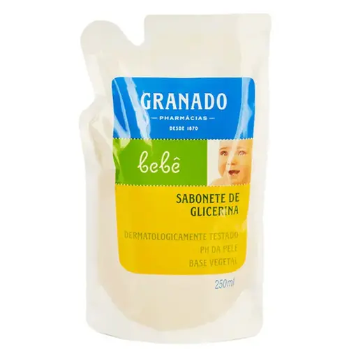 Refil Sabonete Líquido Infantil Granado Bebê Tradicional 250ml