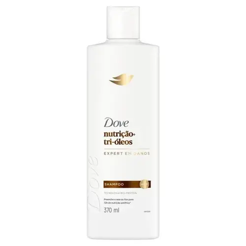 Shampoo Dove Nutrição Tri Oleos 370ML