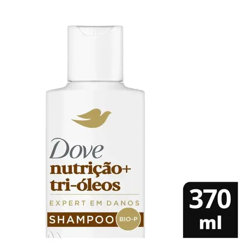 Shampoo Dove Nutrição Tri Oleos 370ML