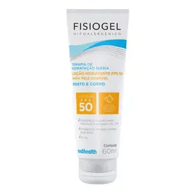 Loção Hidratante Corporal Fisiogel Stiefel Com Fps50 60ml